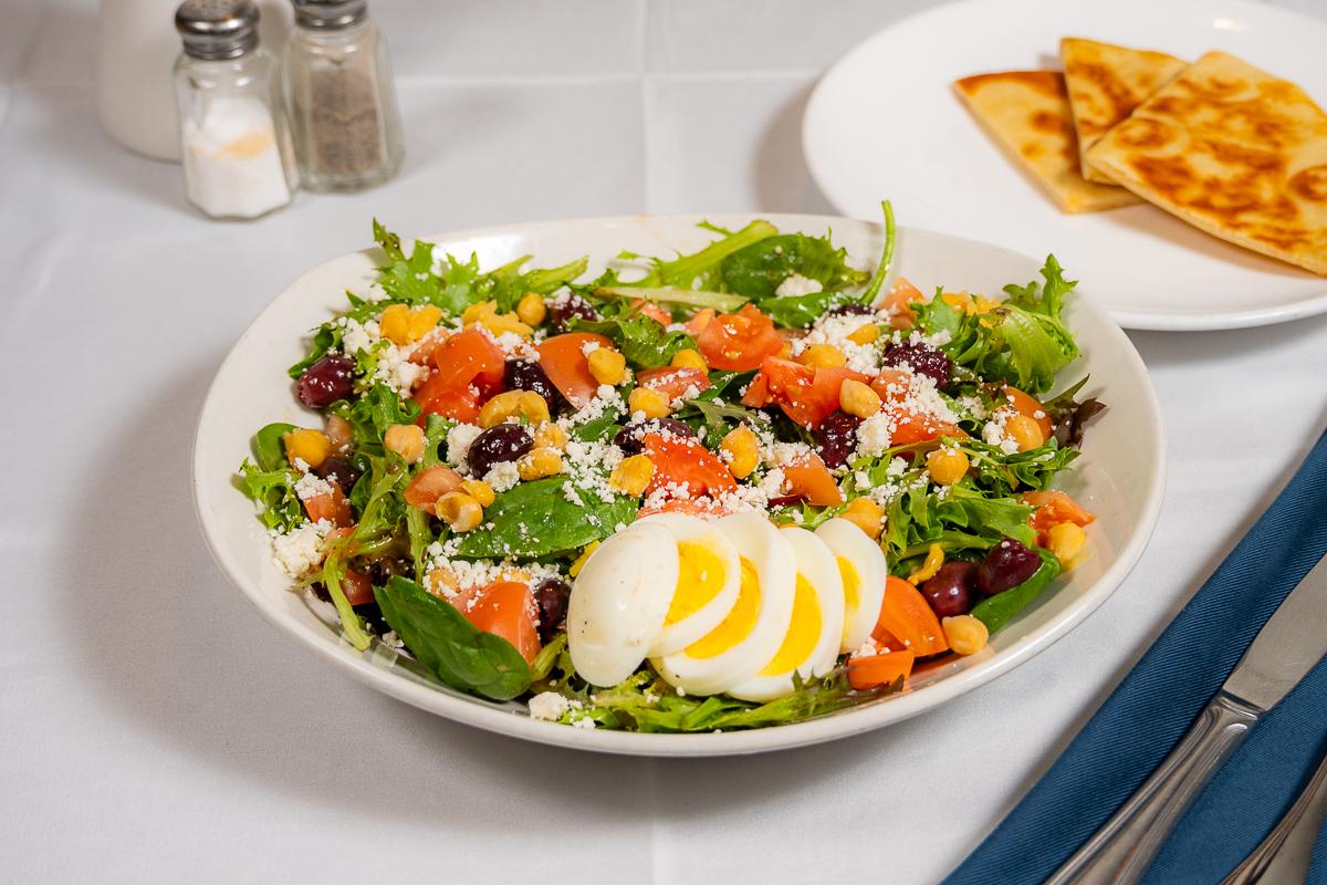 Mediterranean Cobb Salad Entree.