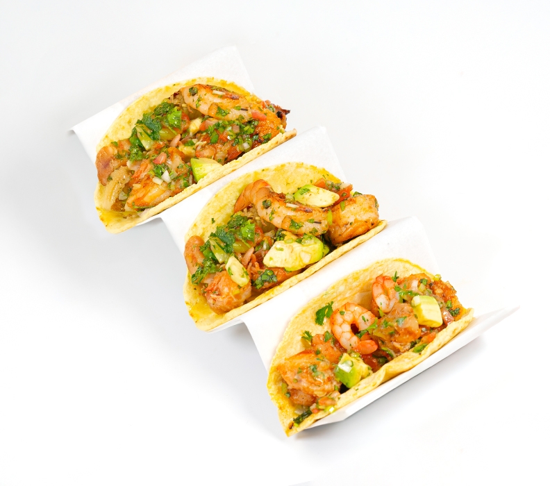 Shrimps Tacos.