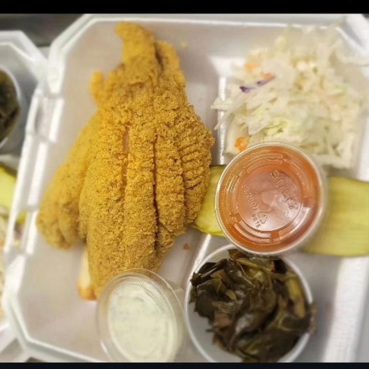 Fried Catfish Plate.