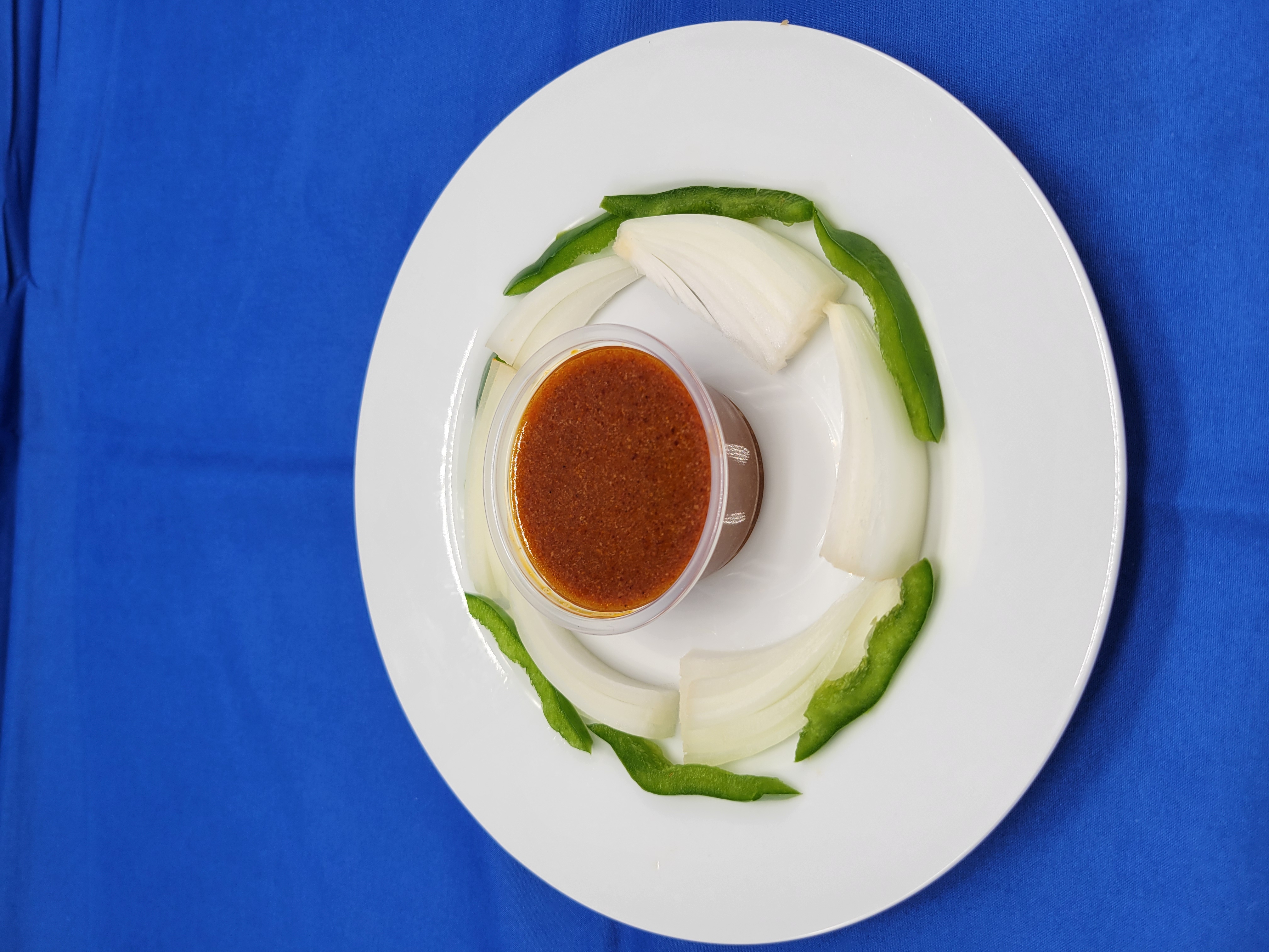 Sauce Creole (vegan friendly).