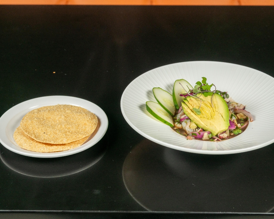 Aguachile Mixto.