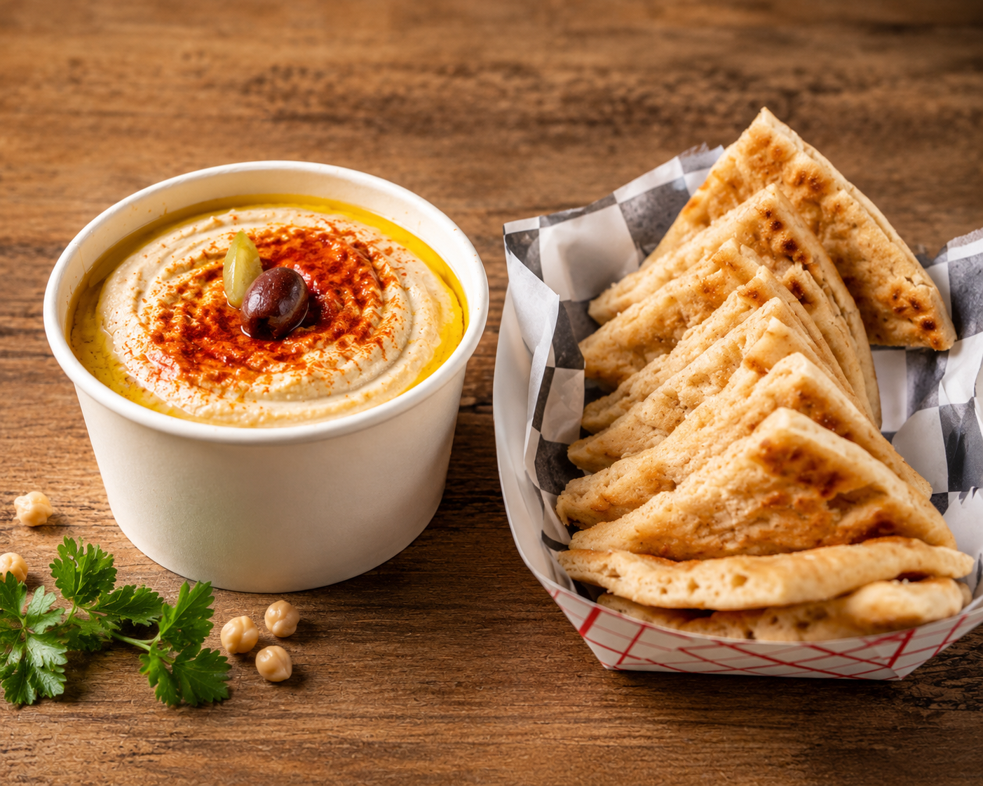 Regular Hummus Ⓥ (GF).