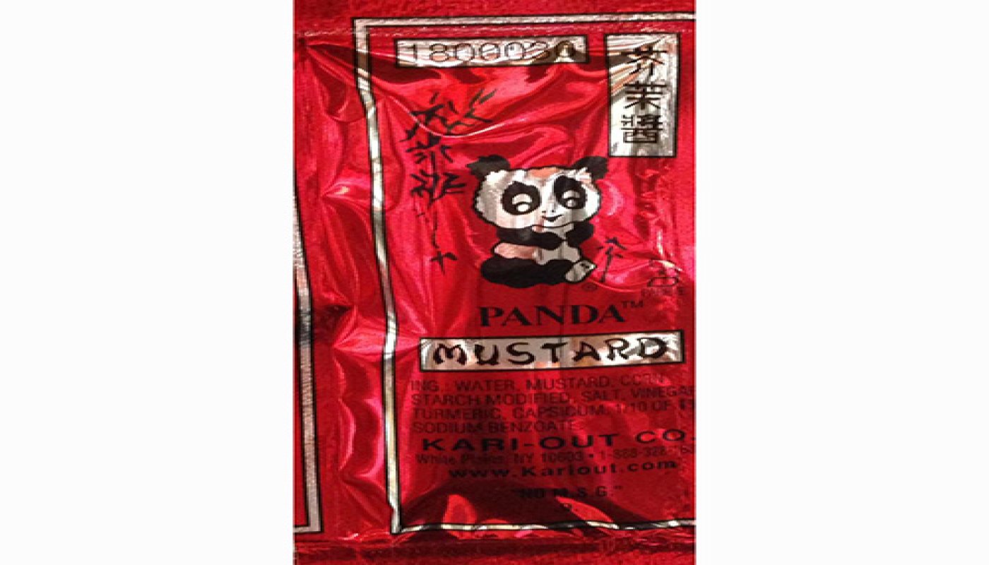 Panda Mustard Pouch (2 PCS).