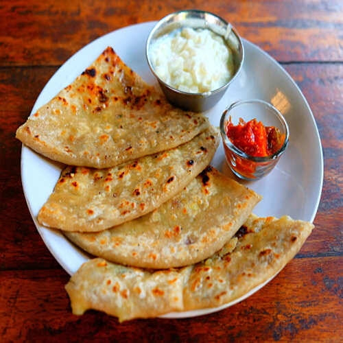 Aloo Paratha.