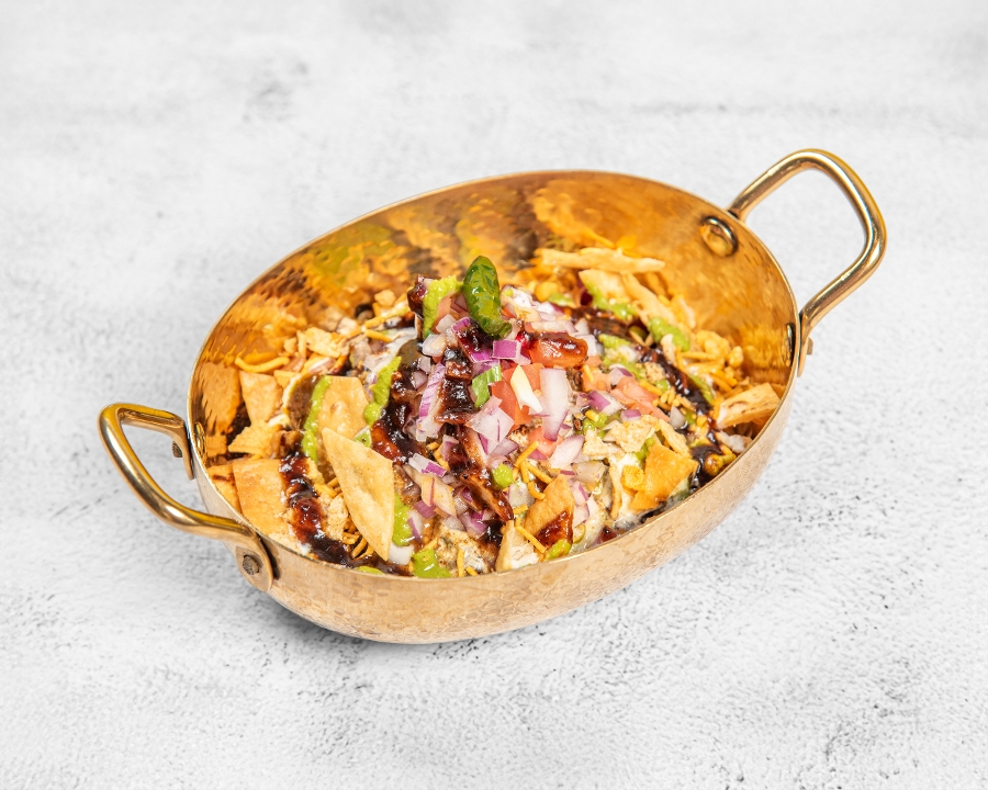 Yogurt Papdi Chaat.