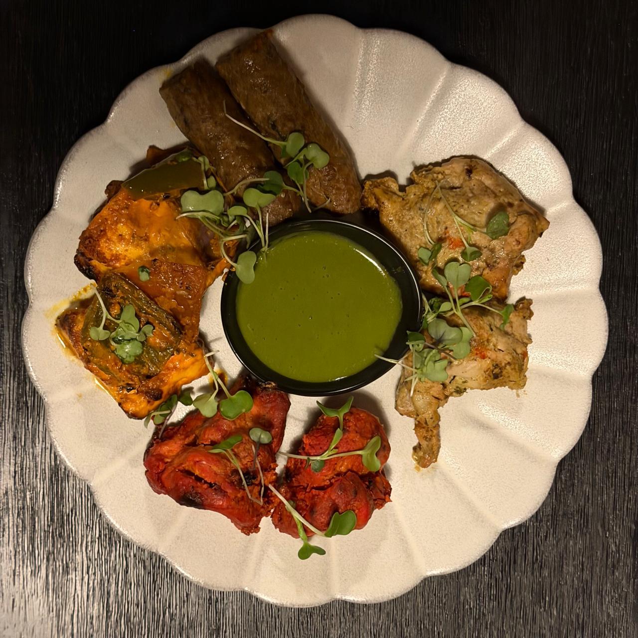 Tandoori Mixed Platter.