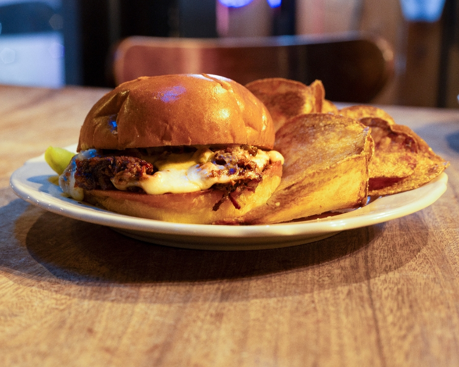 Pulled Pork Slider Trio.