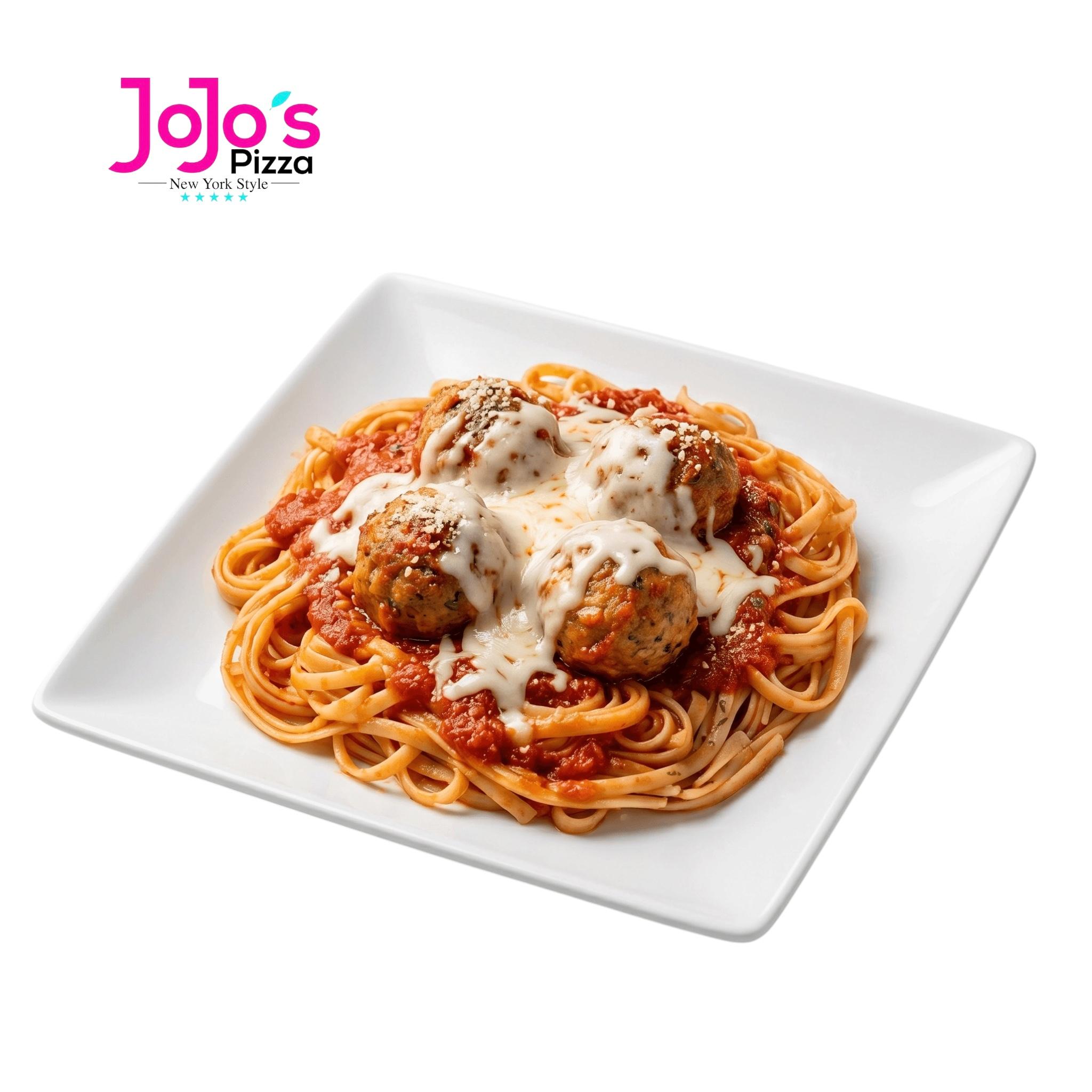Meatball Parm Pasta.