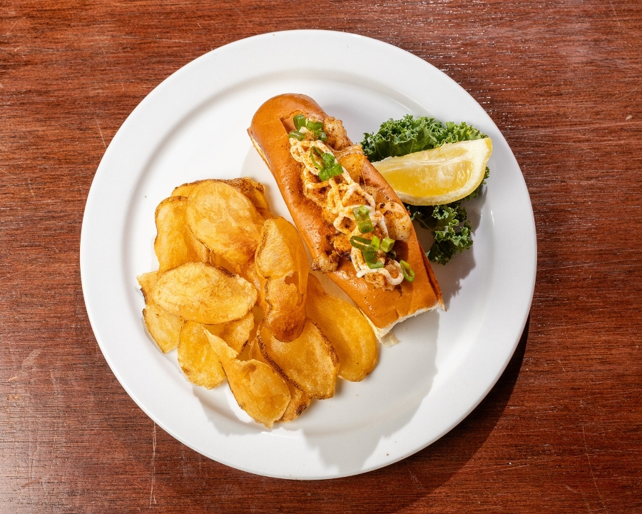Cajun Shrimp Roll.