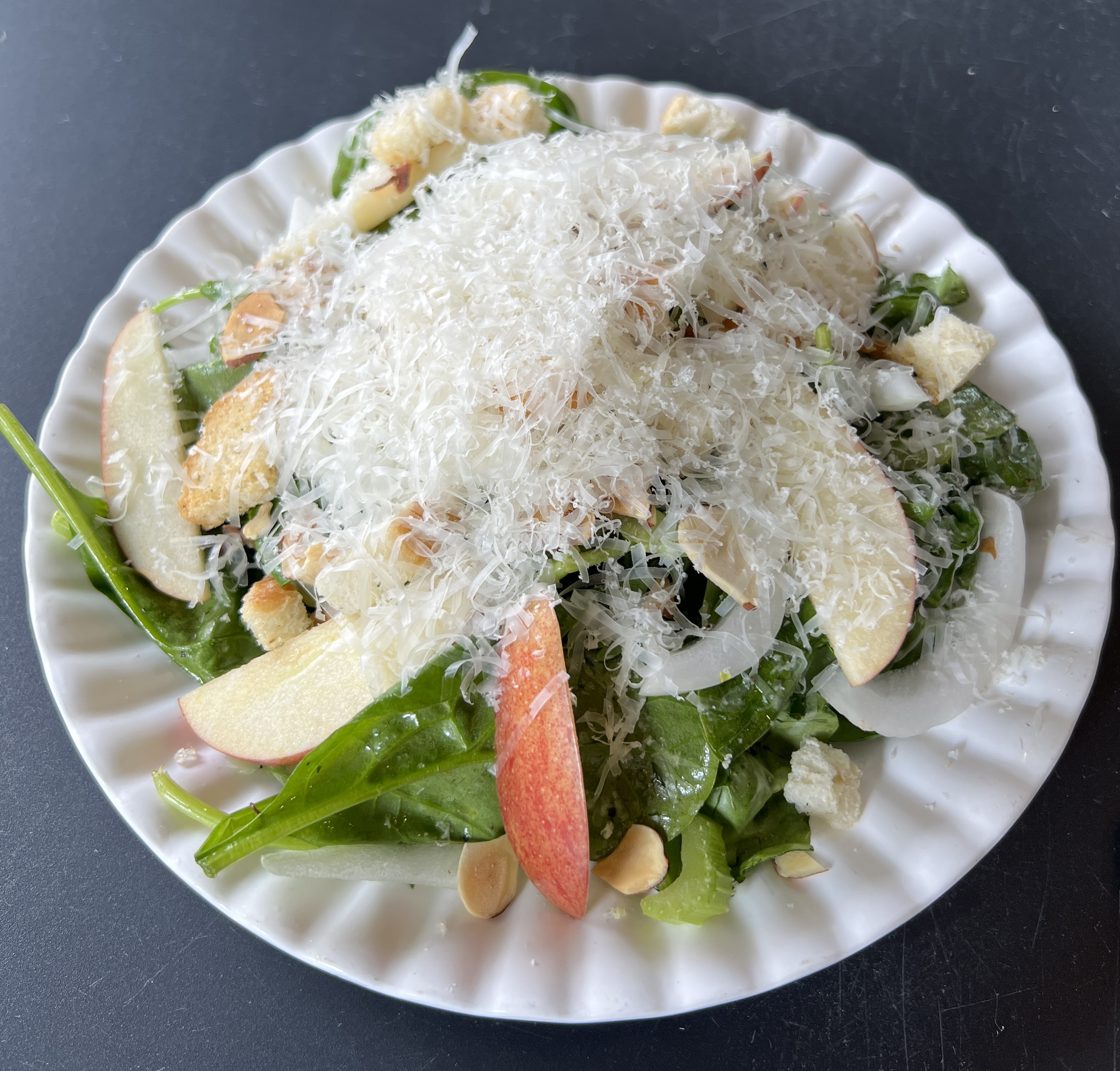 Apple & Spinach Salad
