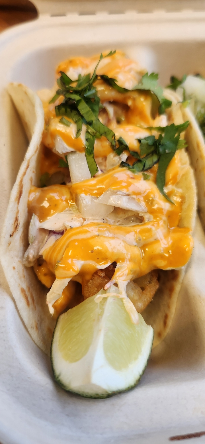 BAJA FISH TACO.