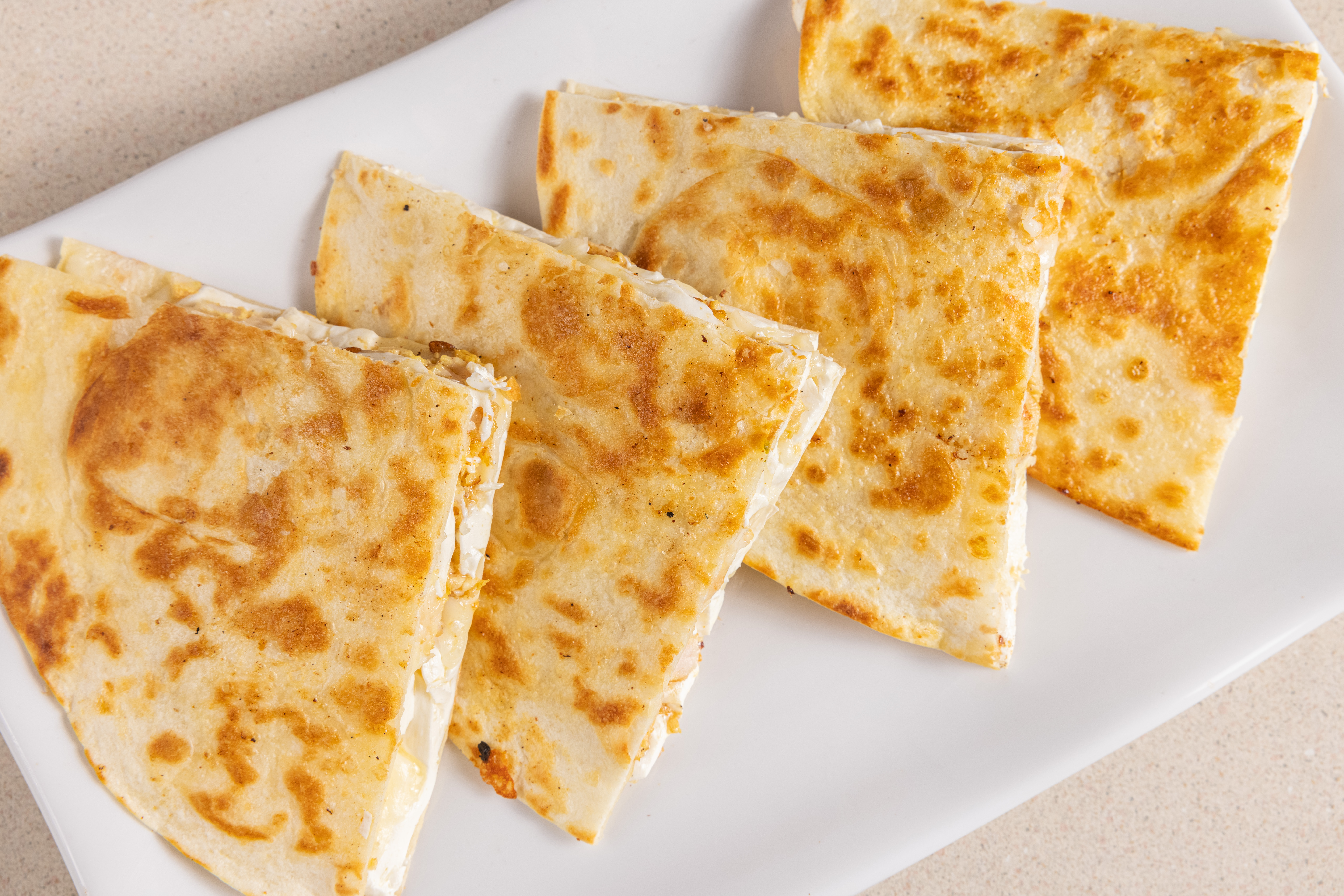 Kids Chicken Quesadilla.