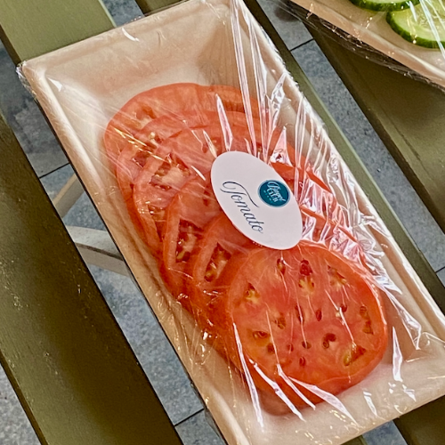TOMATO SLICES ( serves 3-4).