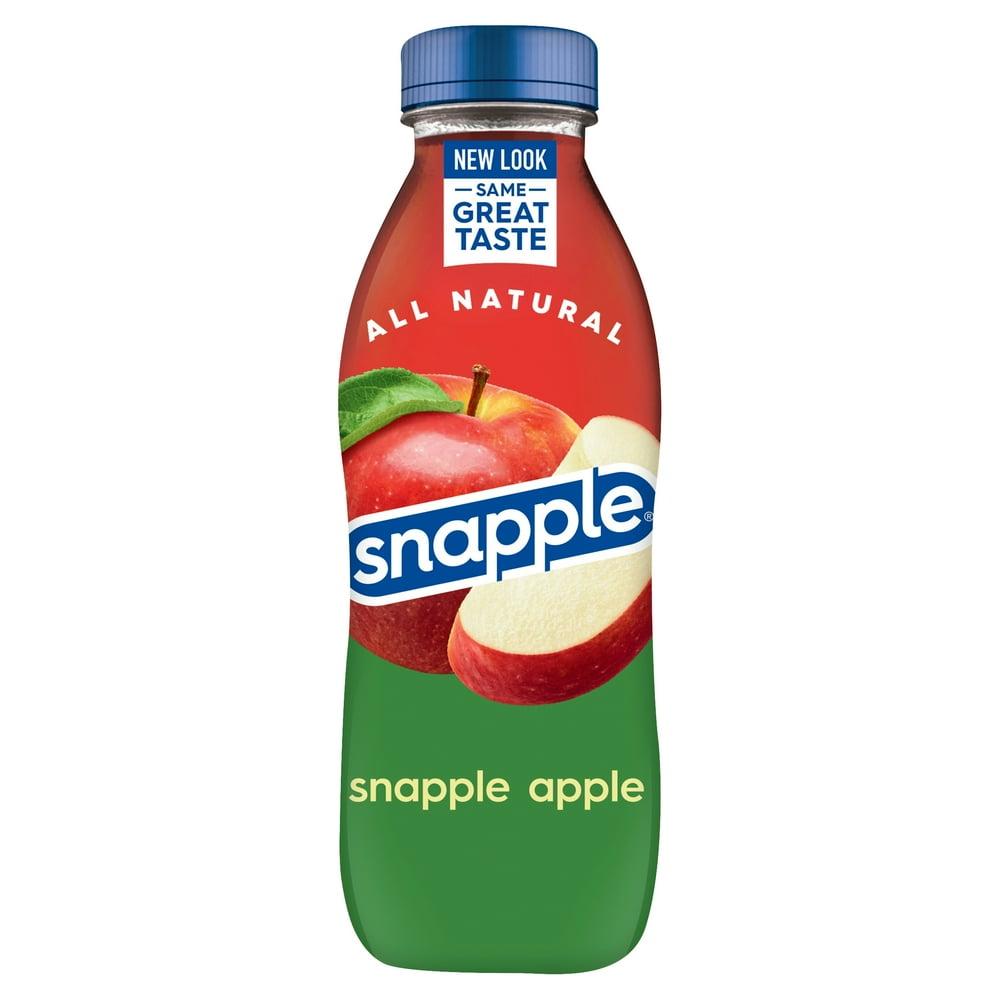 Snapple Apple Juice.