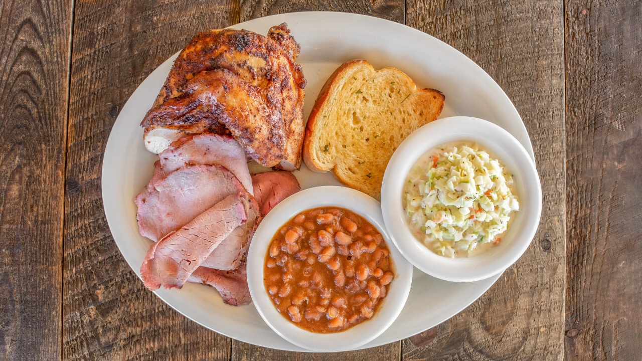 2 Meat BBQ Combo.