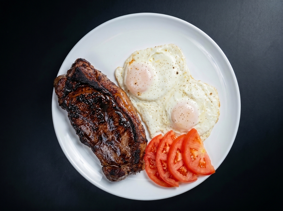 Steak & Eggs.