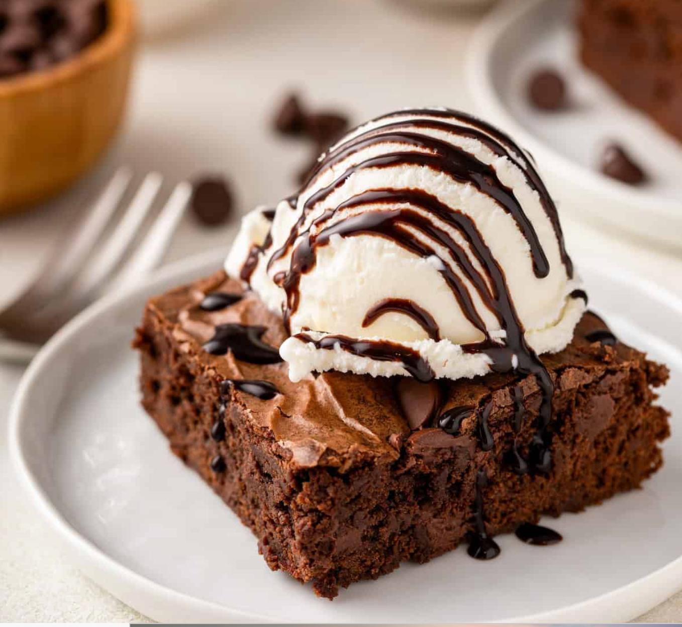 Brownie Ala Mode.