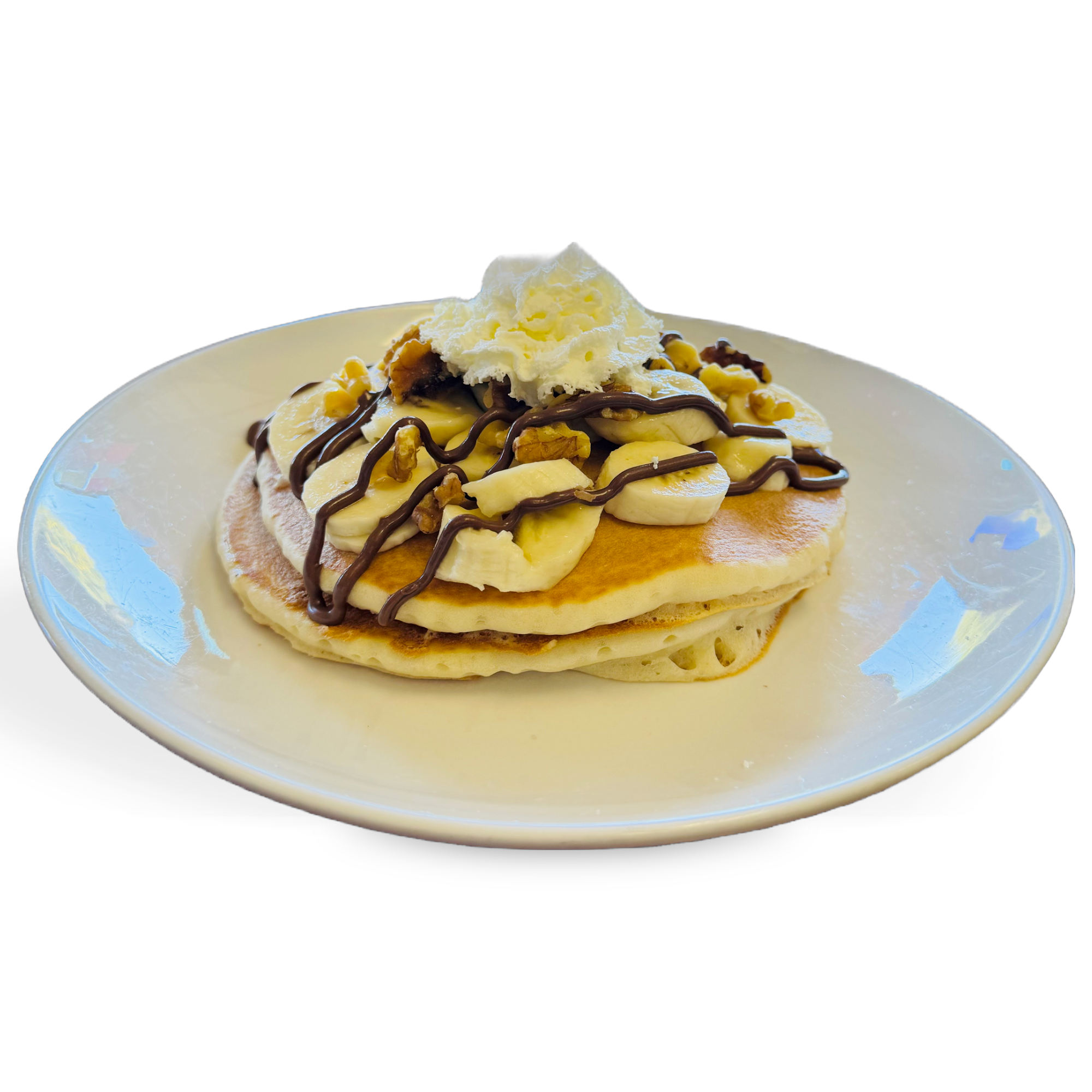 CHUNKY MONKEY PANCAKES.