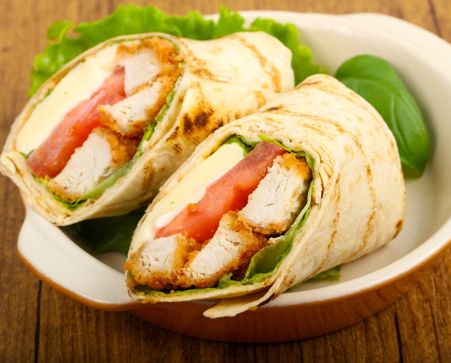 Chicken Bacon Ranch Wrap.