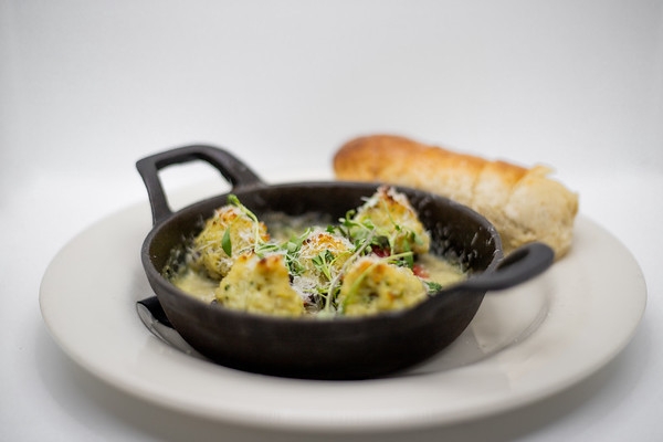 Crab Stuffed Mushrooms.