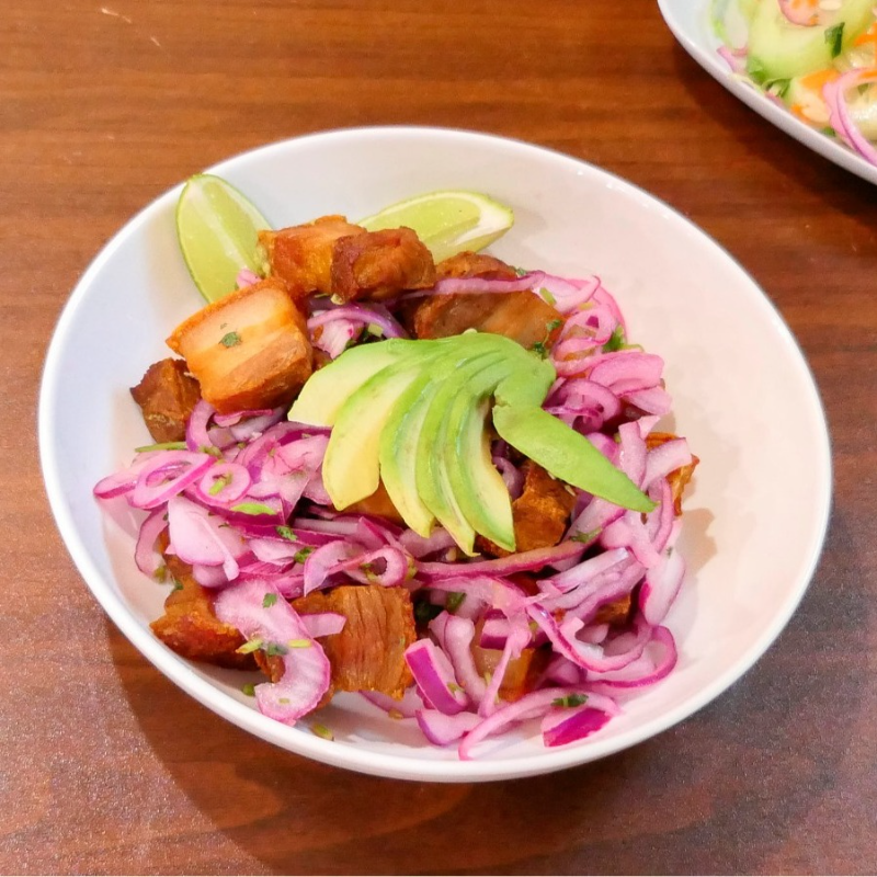 Ceviche De Chicharron.