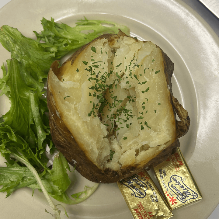 Side Baked Potato.