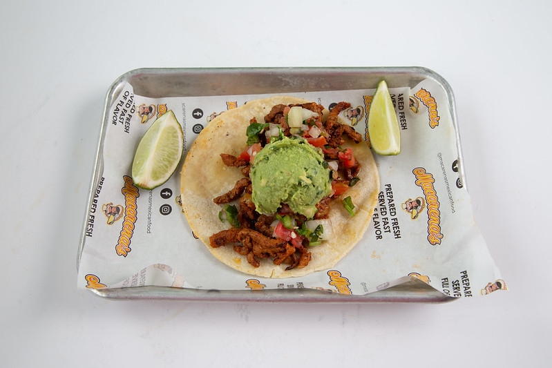 Adobada (marinated pork) Big Taco.