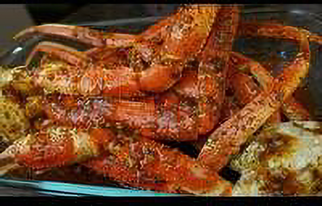 Sweet Chilli Crab Meat.