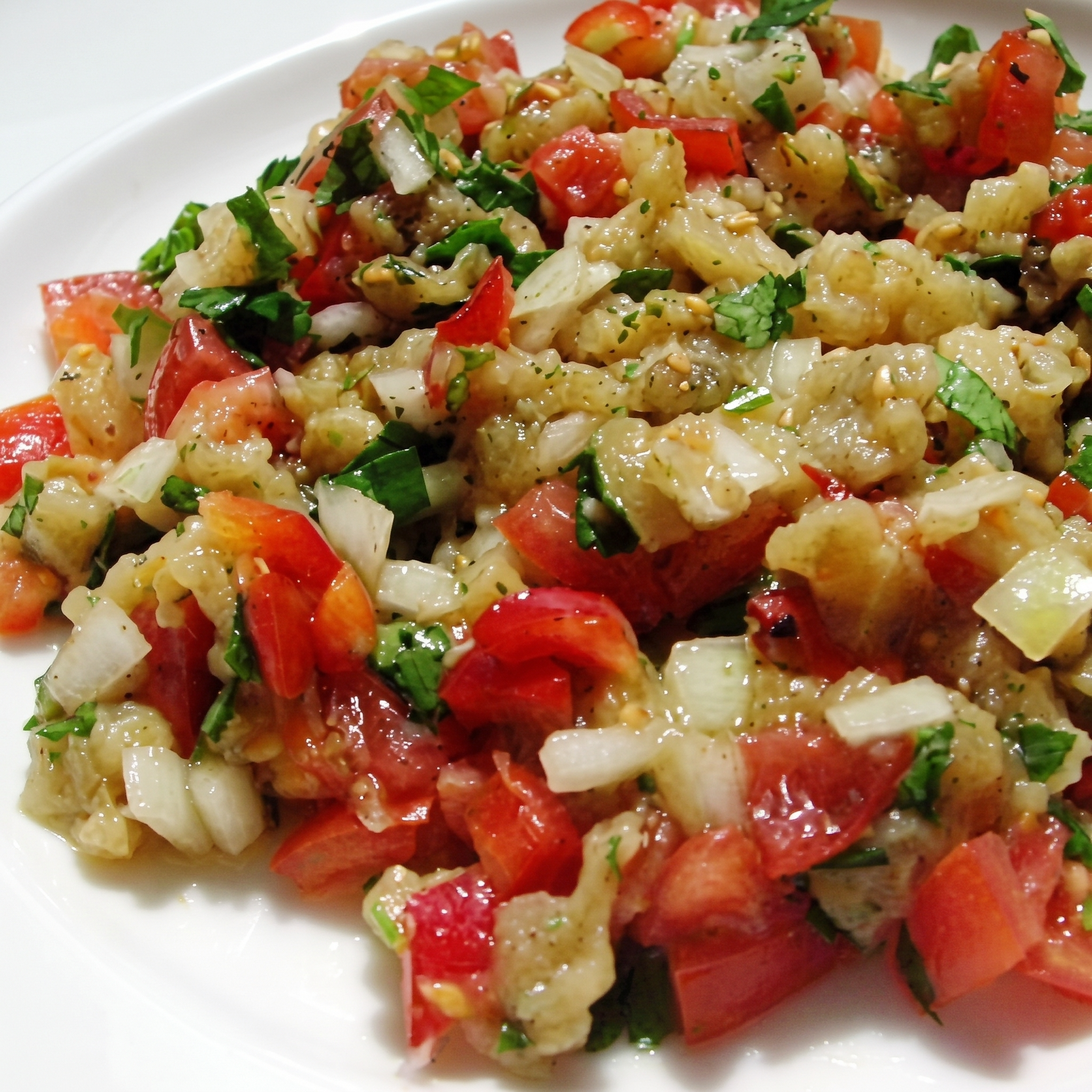 Eggplant Salad.