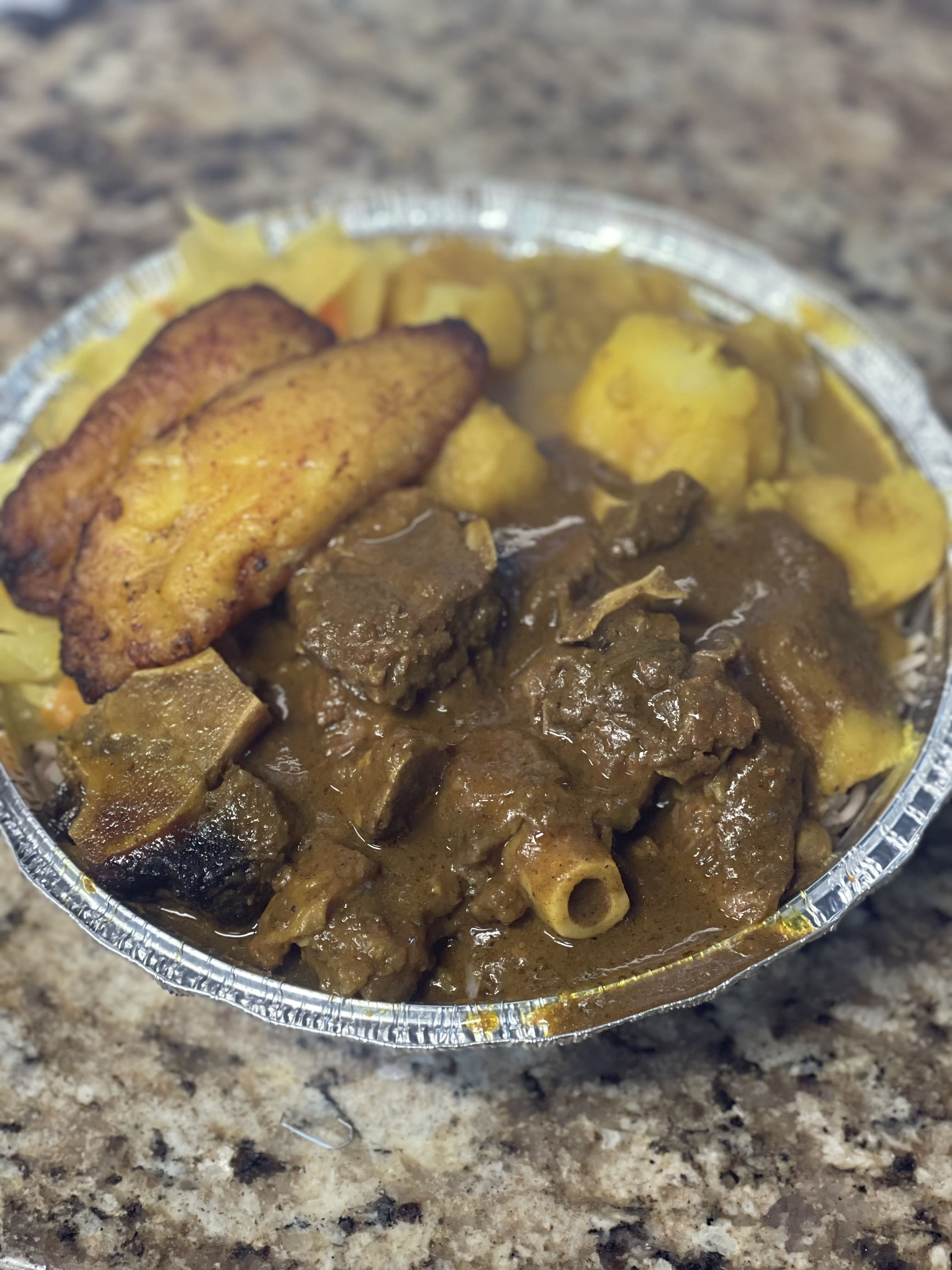 Curry Goat.