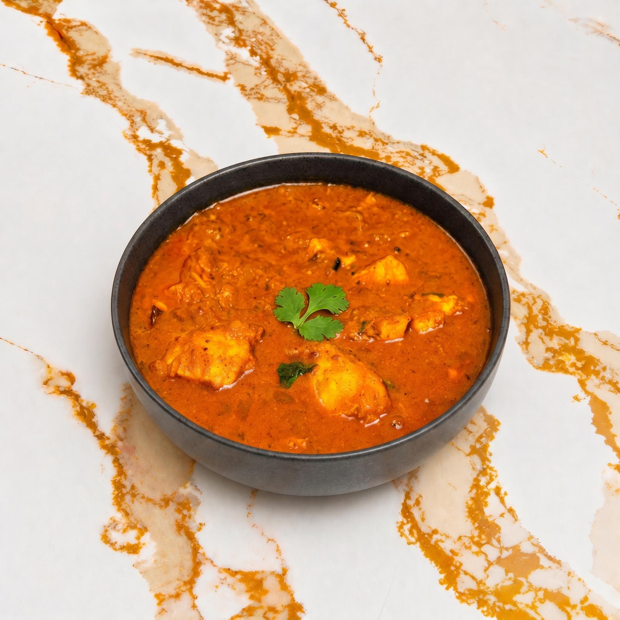 Andhra Chicken Curry.