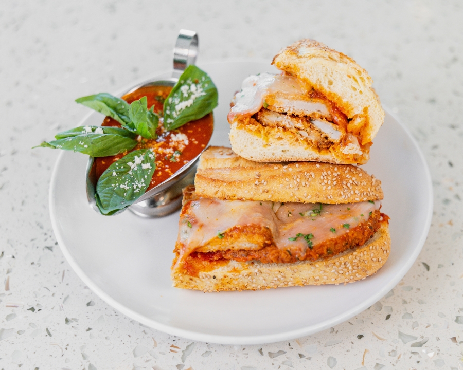 Chicken Parm Sub.