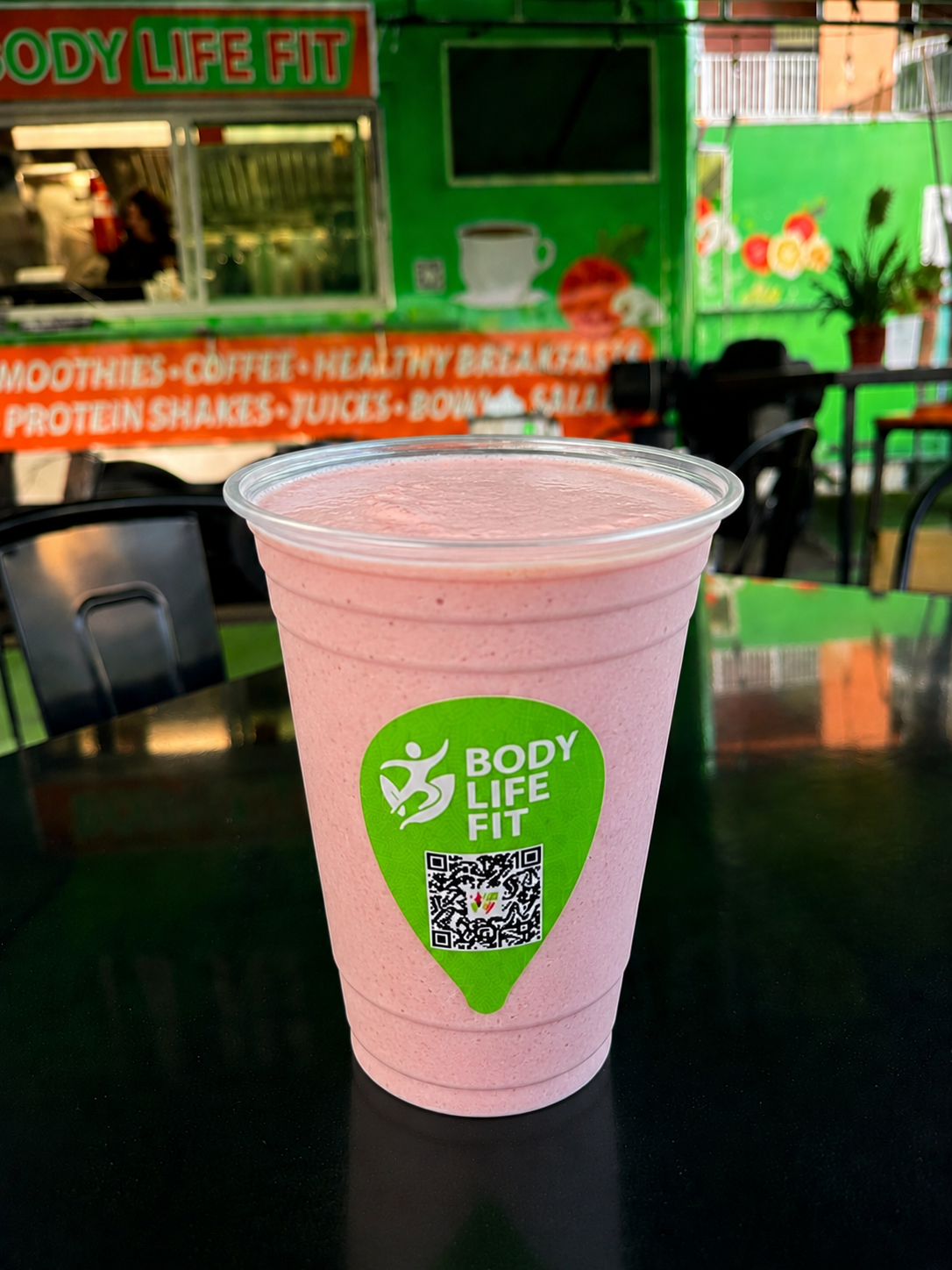 Batido de Fresa y Banana.