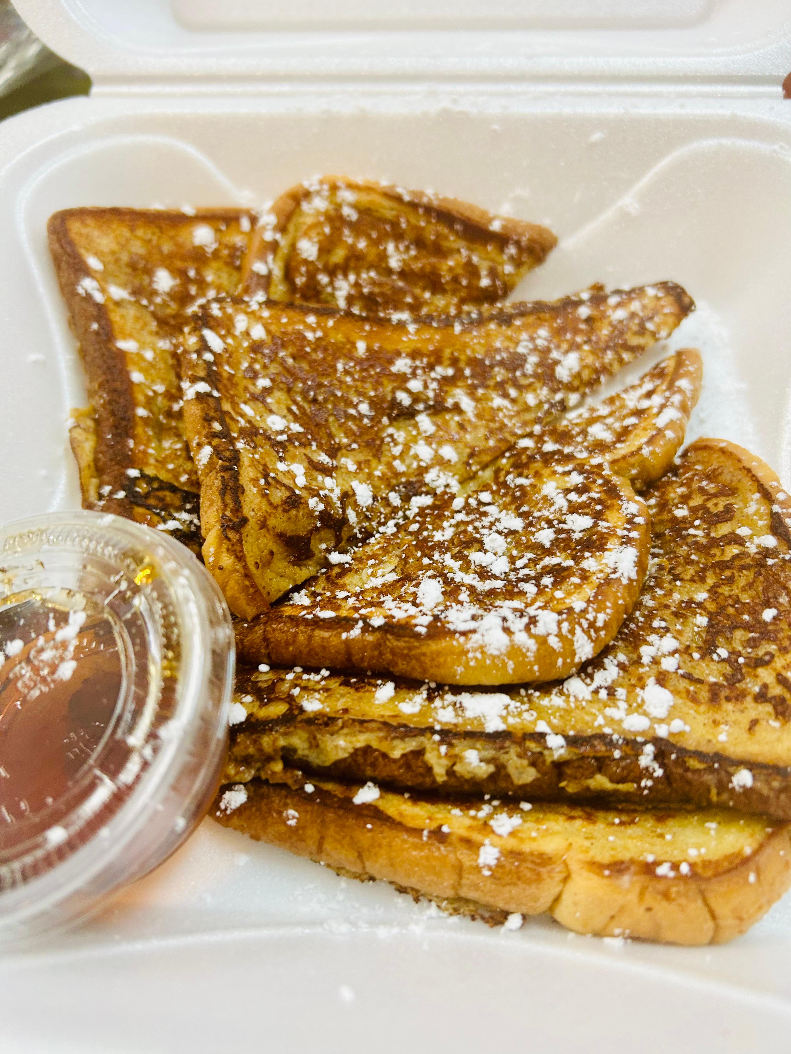 Plain French Toast.