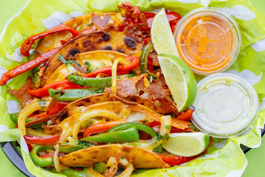 3x Veggie Fajita Tacos.