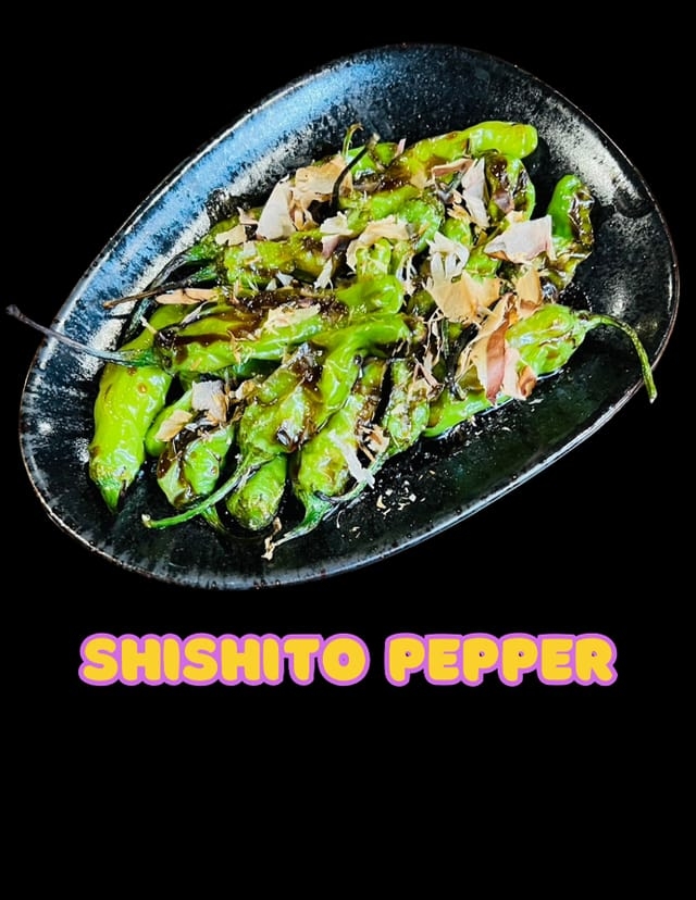 Shishito (1 skewer).