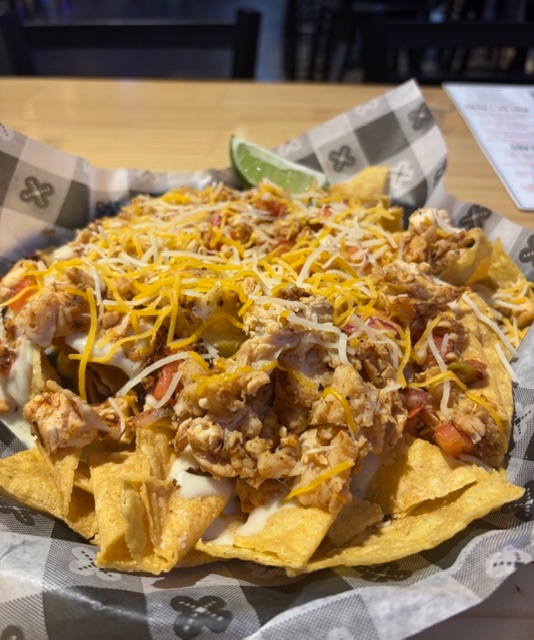 Chicken Nachos.