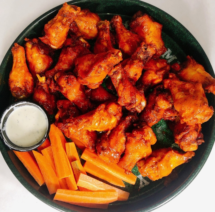 CHICKEN WING PLATTER.