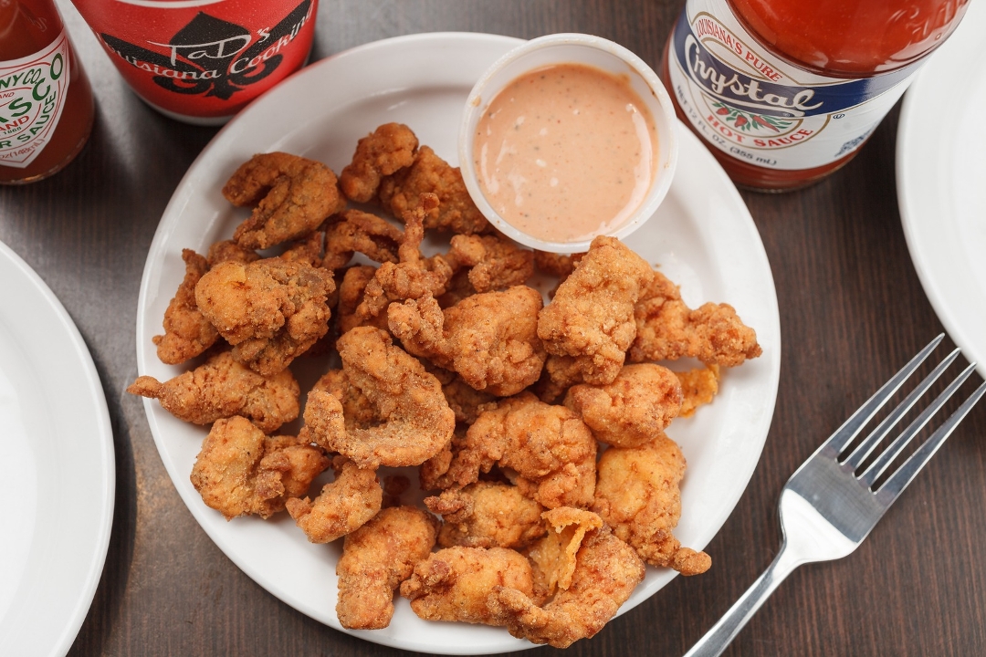 Fried Alligator App.