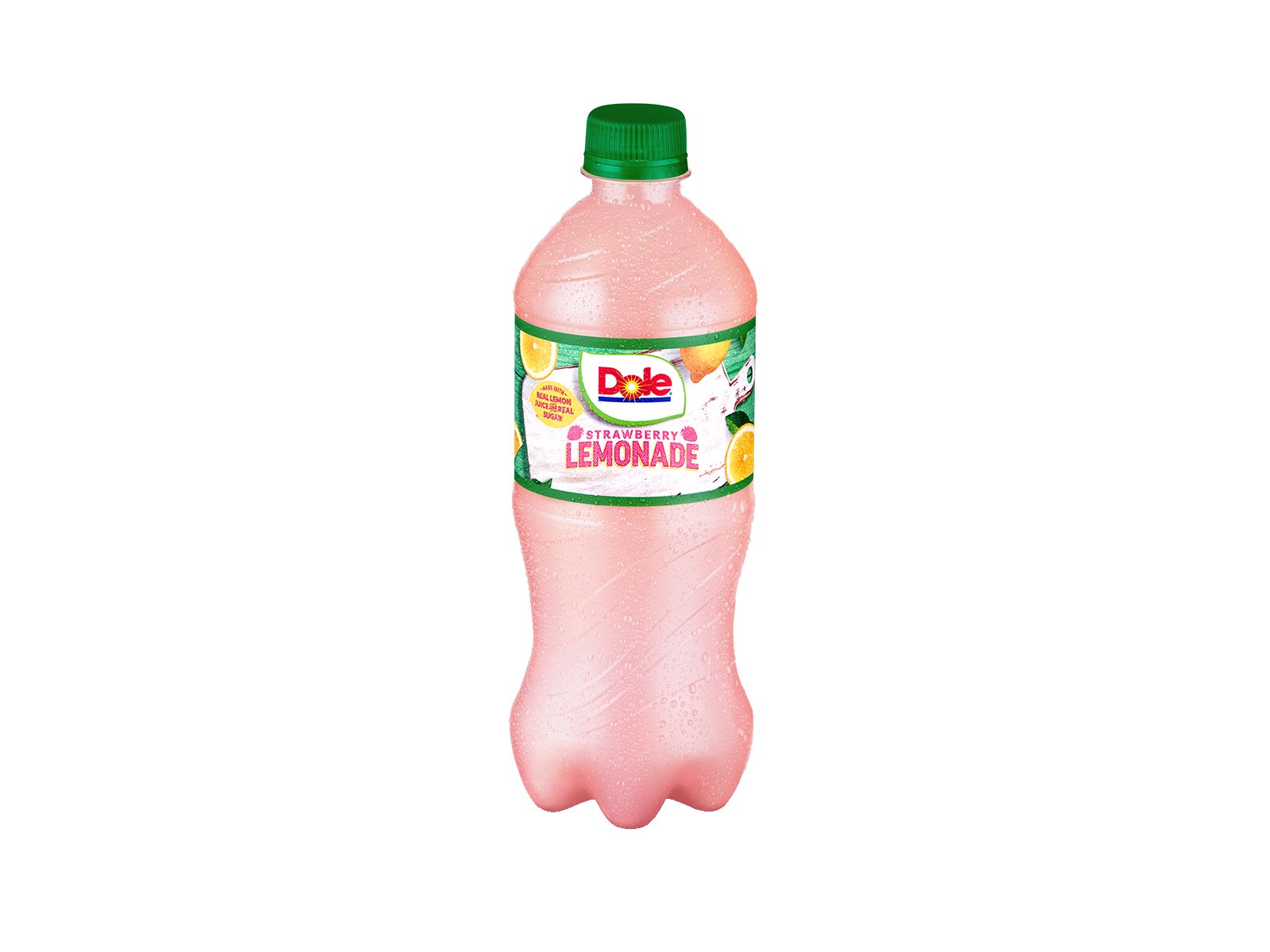 Dole Strawberry Lemonade - 20 oz Bottle.