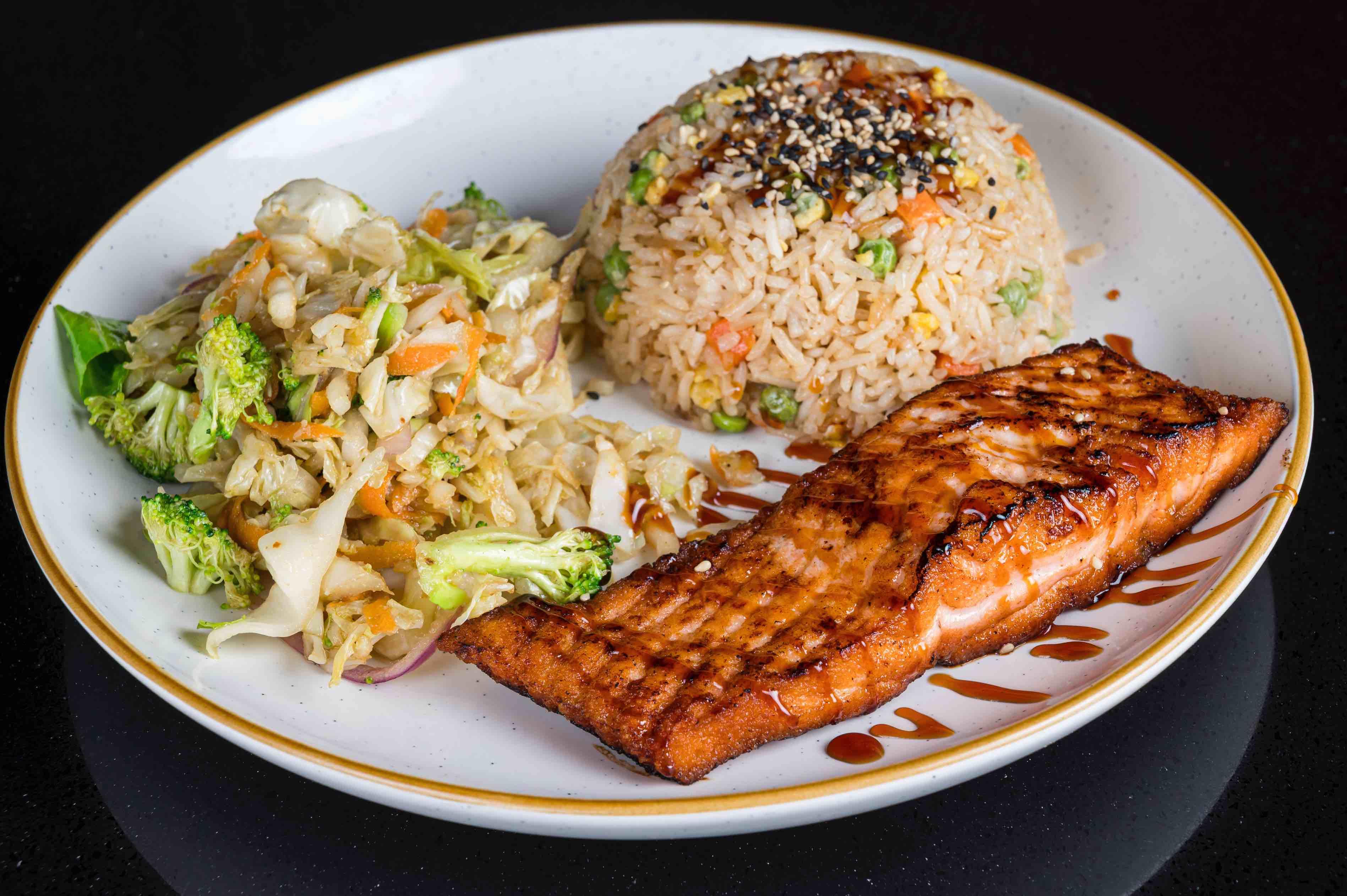 Salmon Grill.