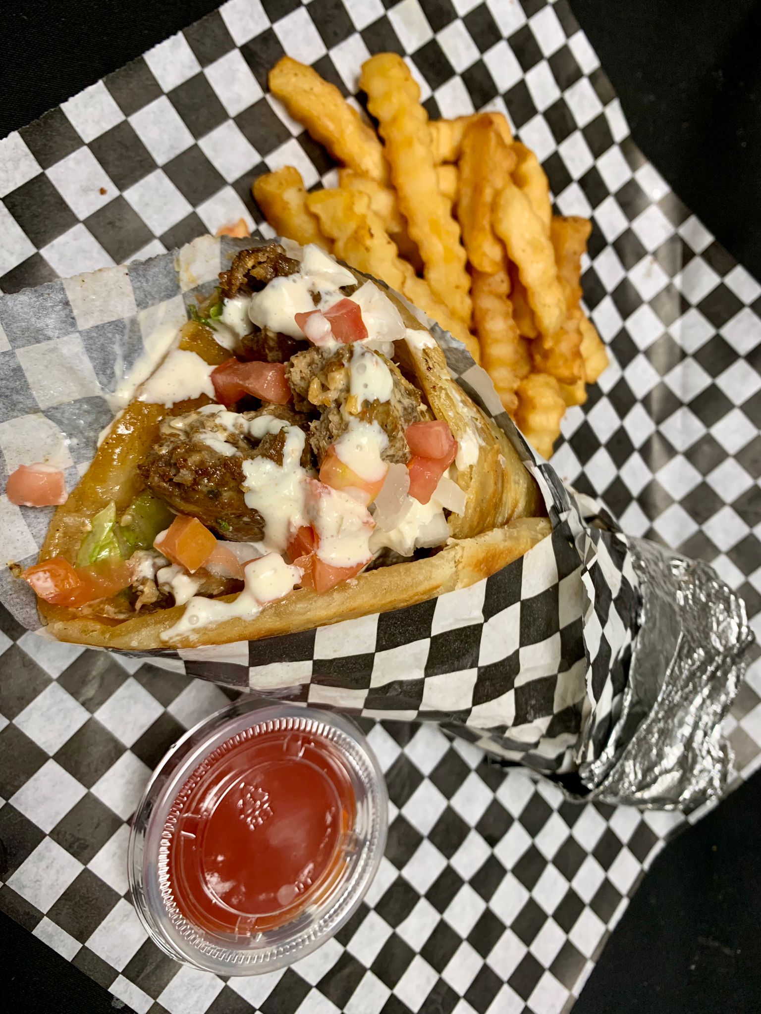 Chapli Kebba Parata Roll.