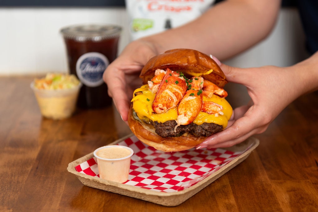 Surf & Turf Burger.