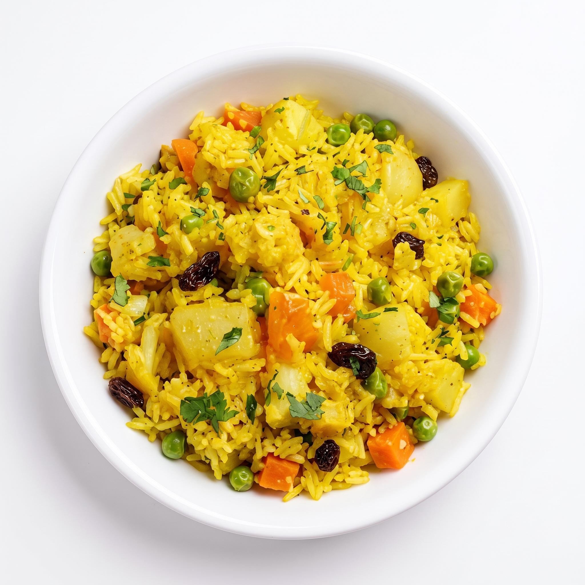 Vegetable Biryani.