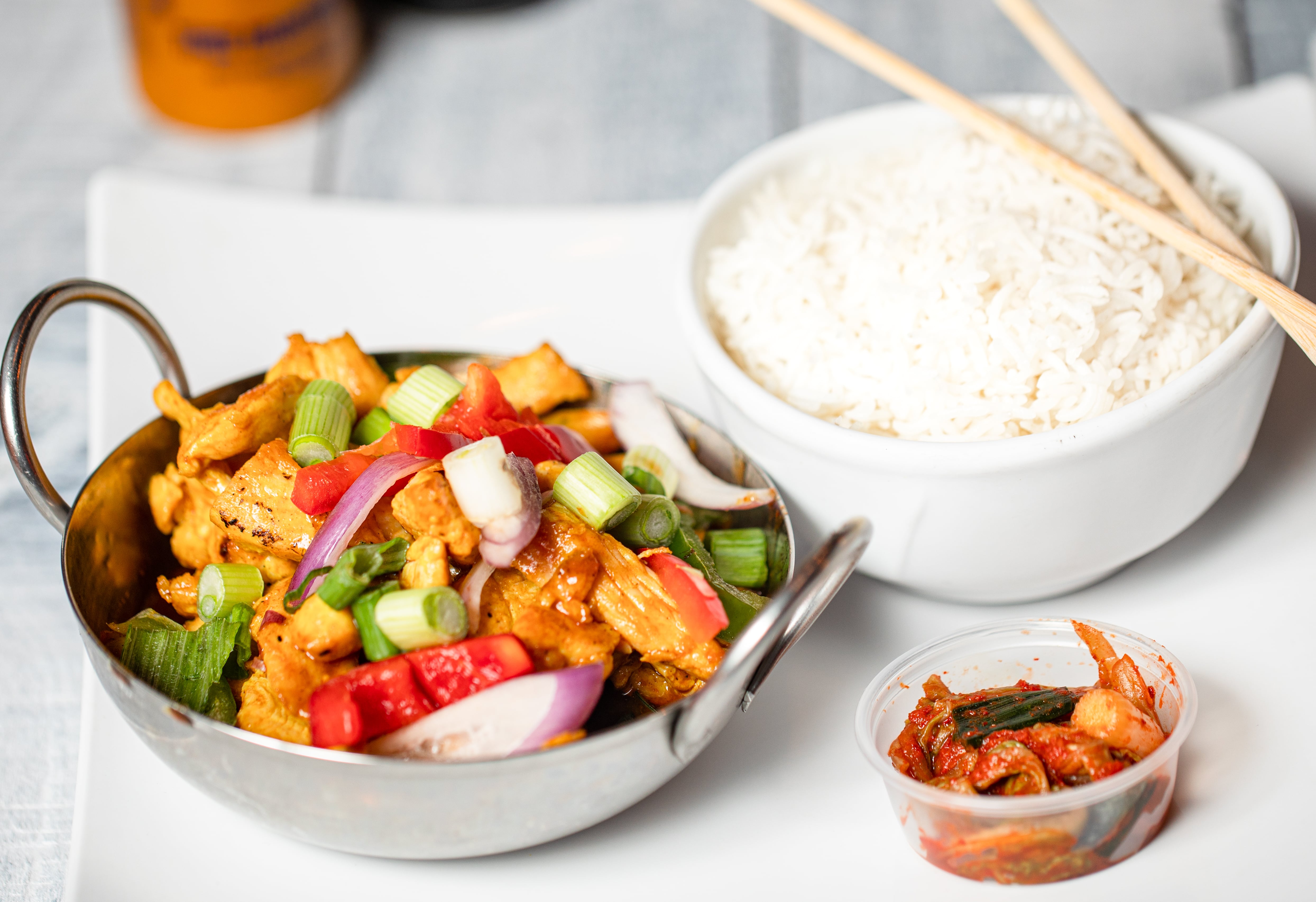 Sweet and Sour Chicken.