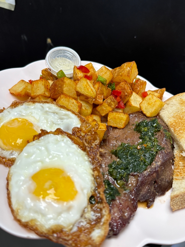 Steak & Eggs.