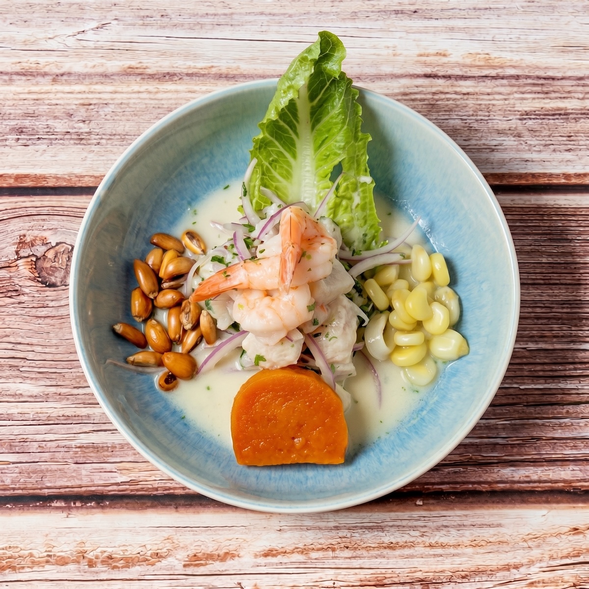 Ceviche Mixto.
