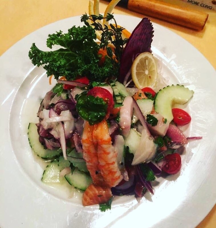 Seafood Ceviche.
