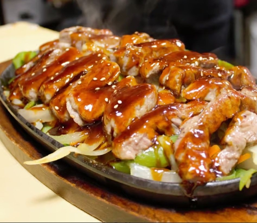 Teriyaki Sizzling Plate.