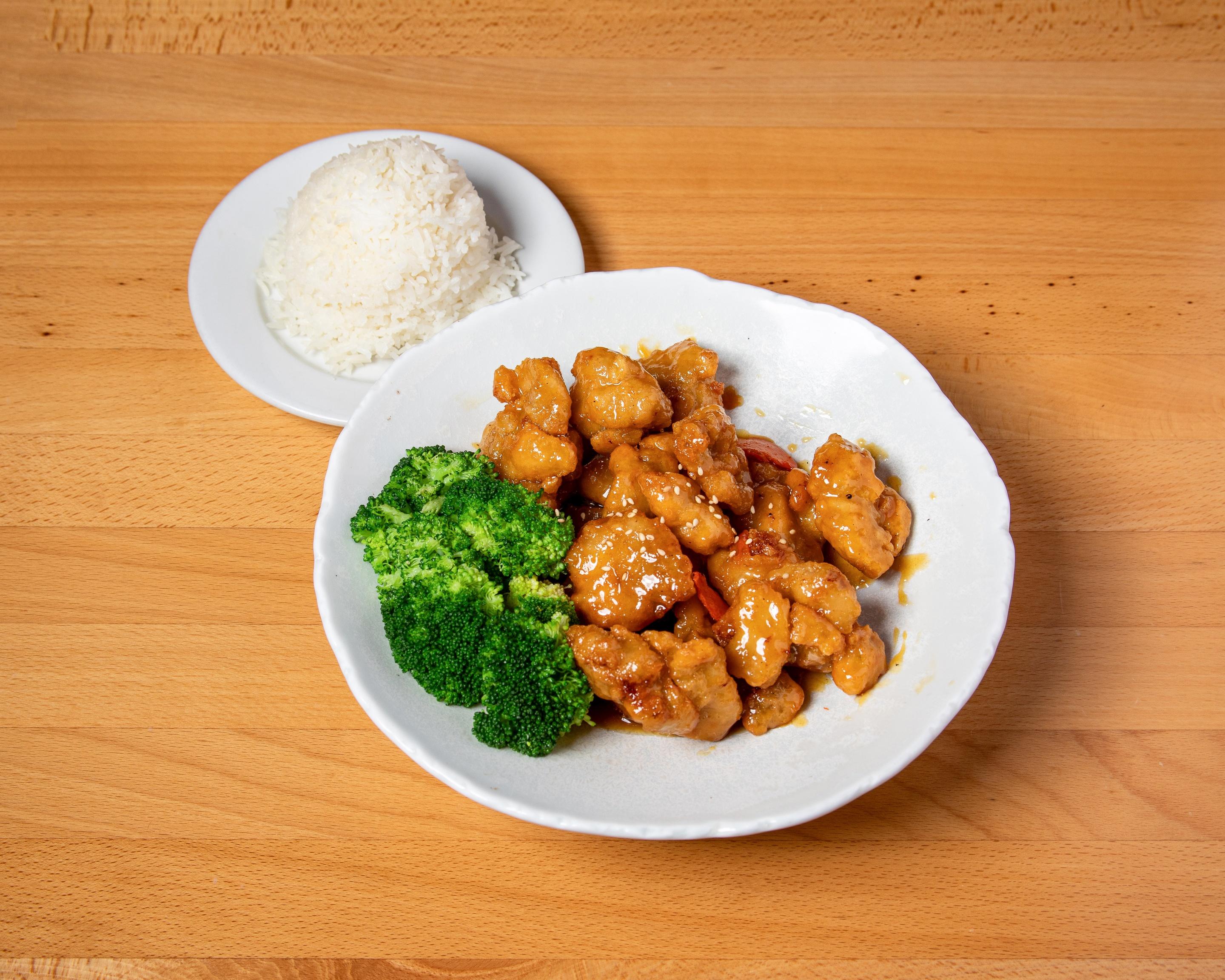Orange Chicken.